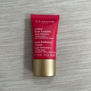 Clarins Rose Radiance Cream 0.5mL / 15mL SEALED